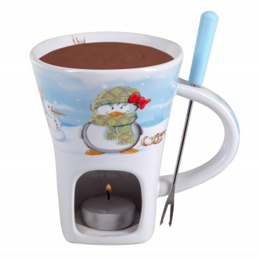 SET FONDUE CHOCOLAT TASSE...