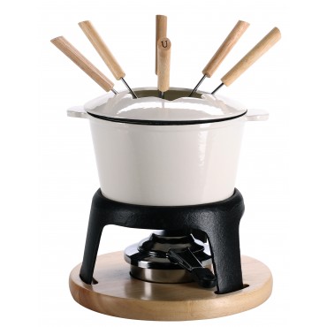 DESTOCKAGE SET FONDUE BOURGUIGNONNE & SAVOYARDE FONTE ALPINA