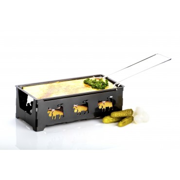 RACLETTE A LA BOUGIE H'EAT CHEESE KUHDEKOR