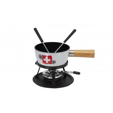 SET FONDUE FROMAGE SWISS DUO